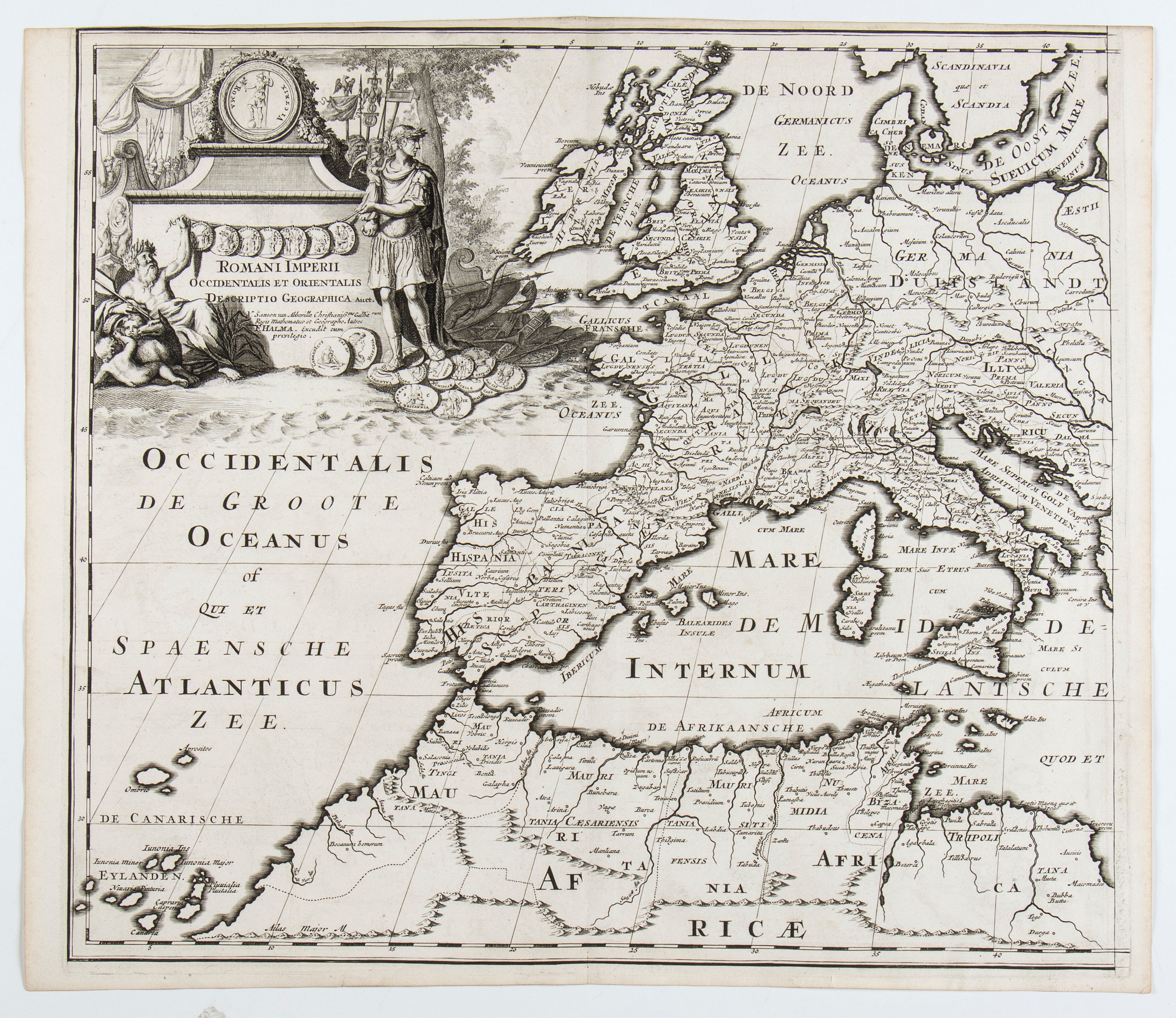 Romani Imperii Occidentalis et Orientalis Decriptio Geographica Auct