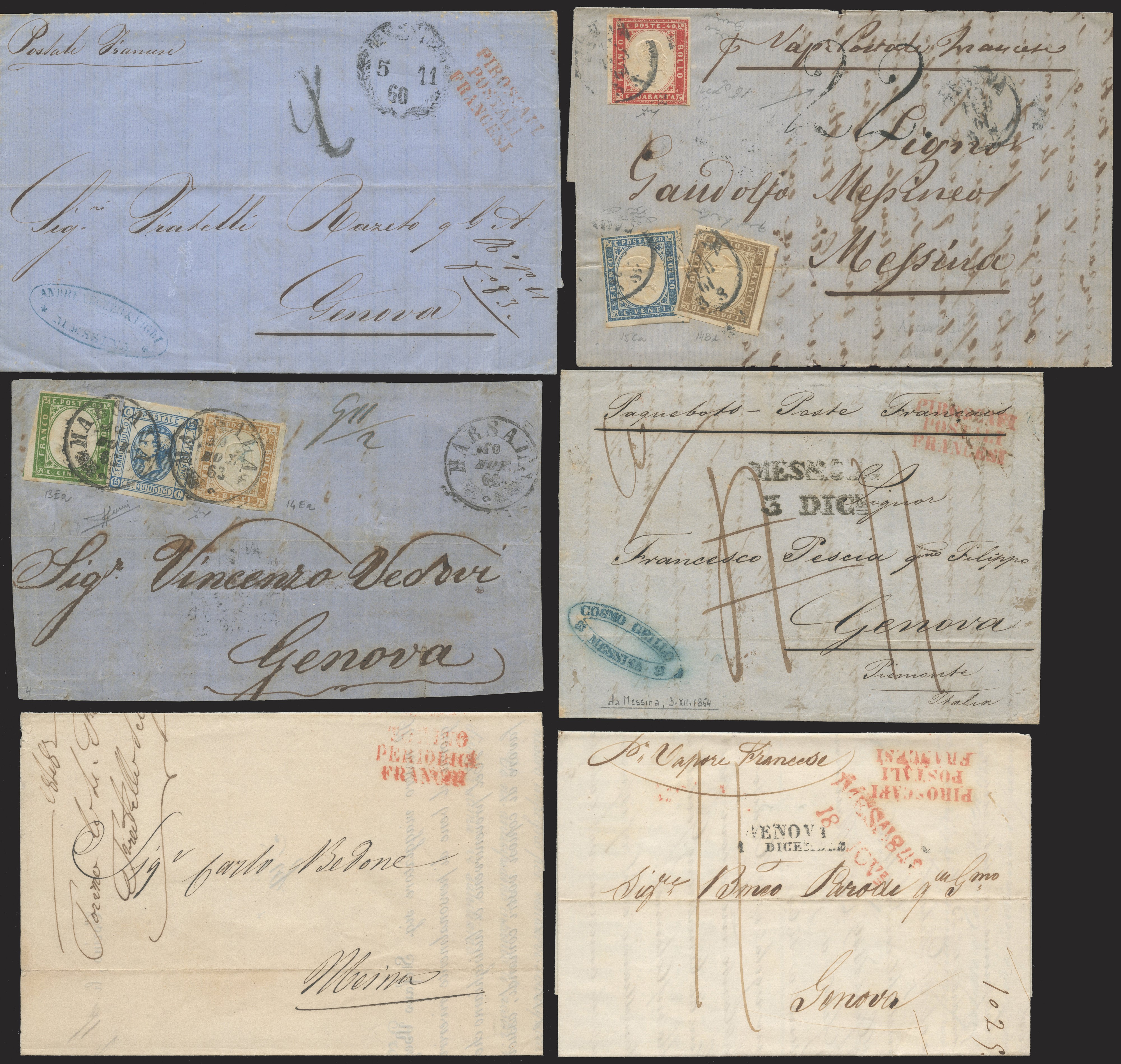 Storia Postale - Collezione ''vie di Mare''