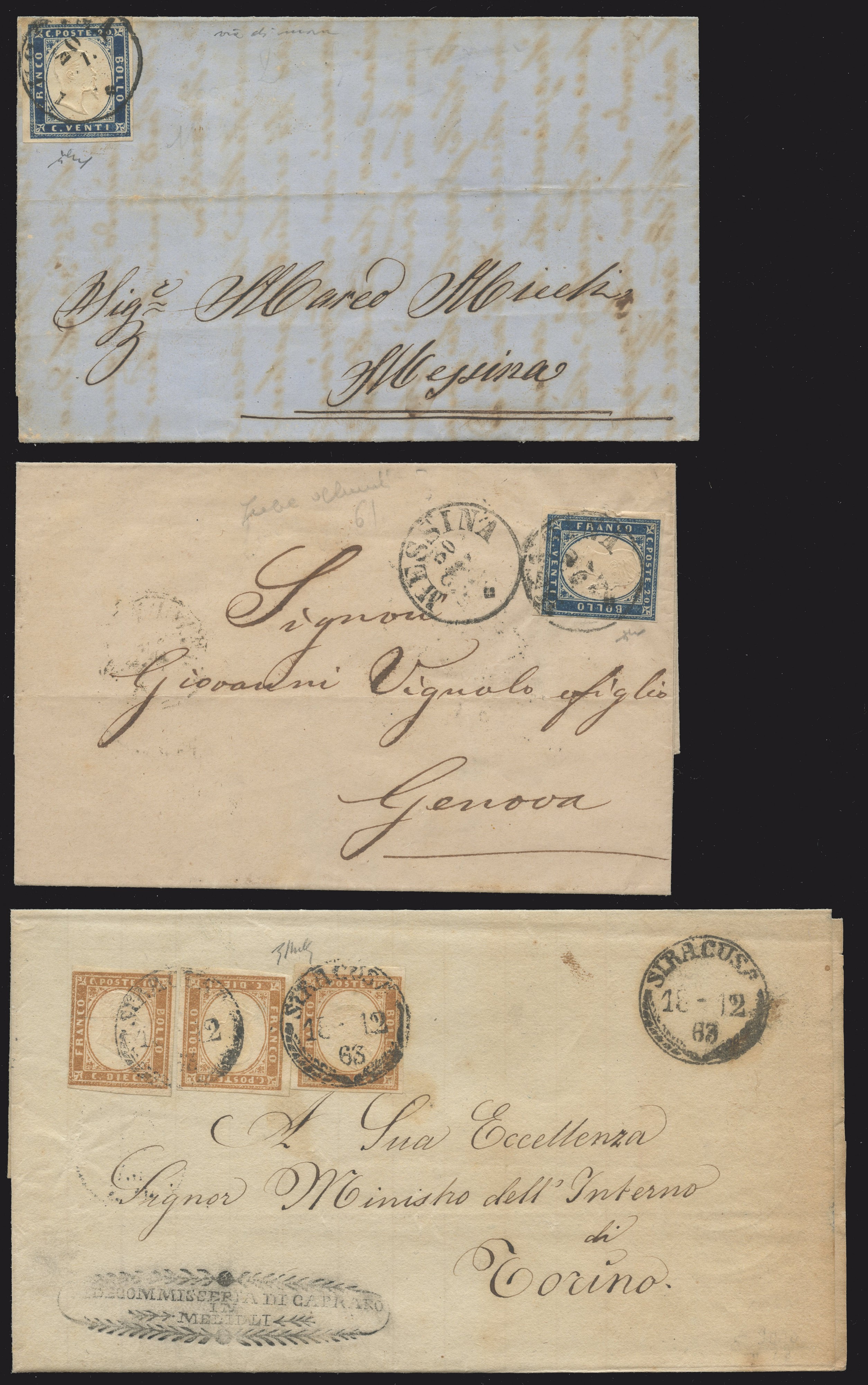 Storia Postale - Collezione ''vie di Mare''