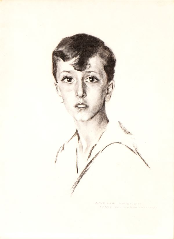 AMELIA AMBRON ALMAGI&#192; - Young man portrait