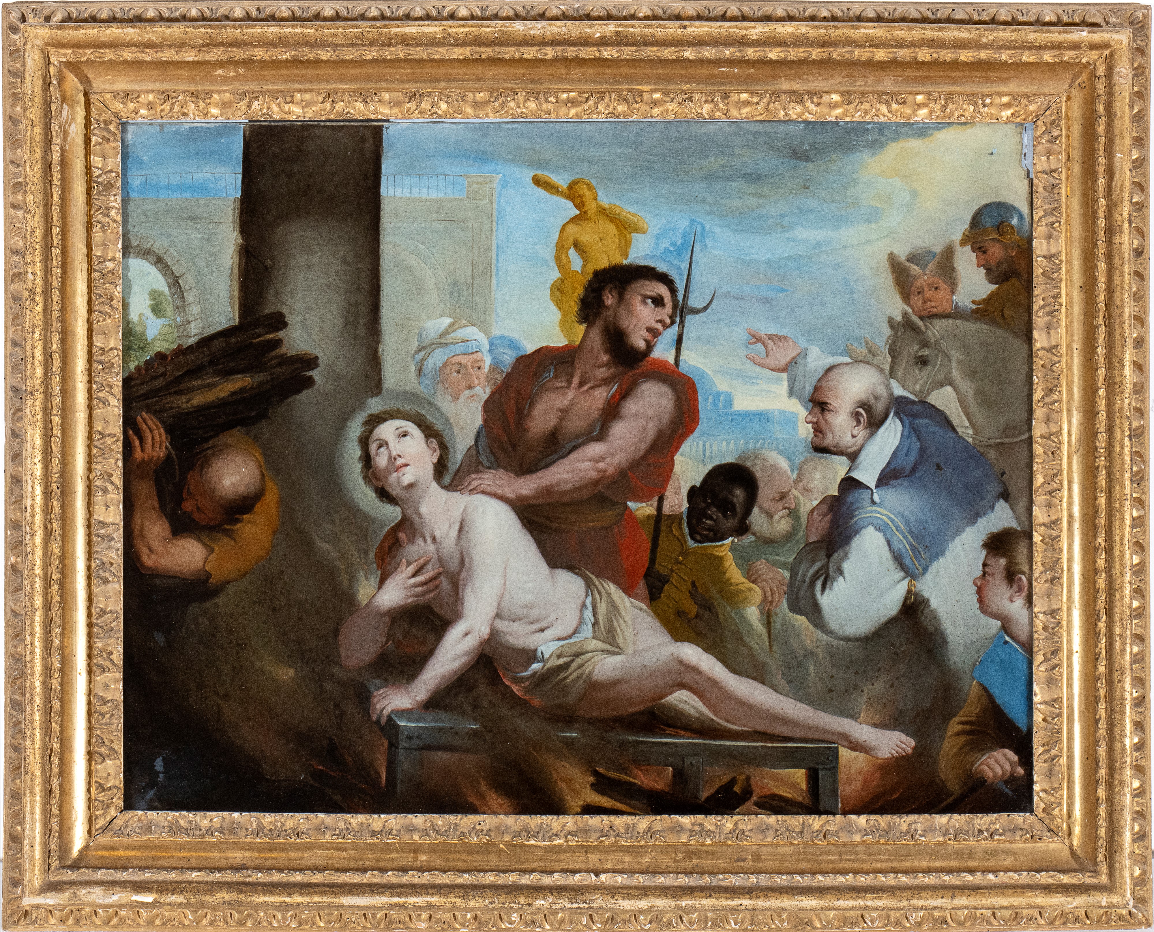 Luca Giordano - Il Martirio di San Lorenzo