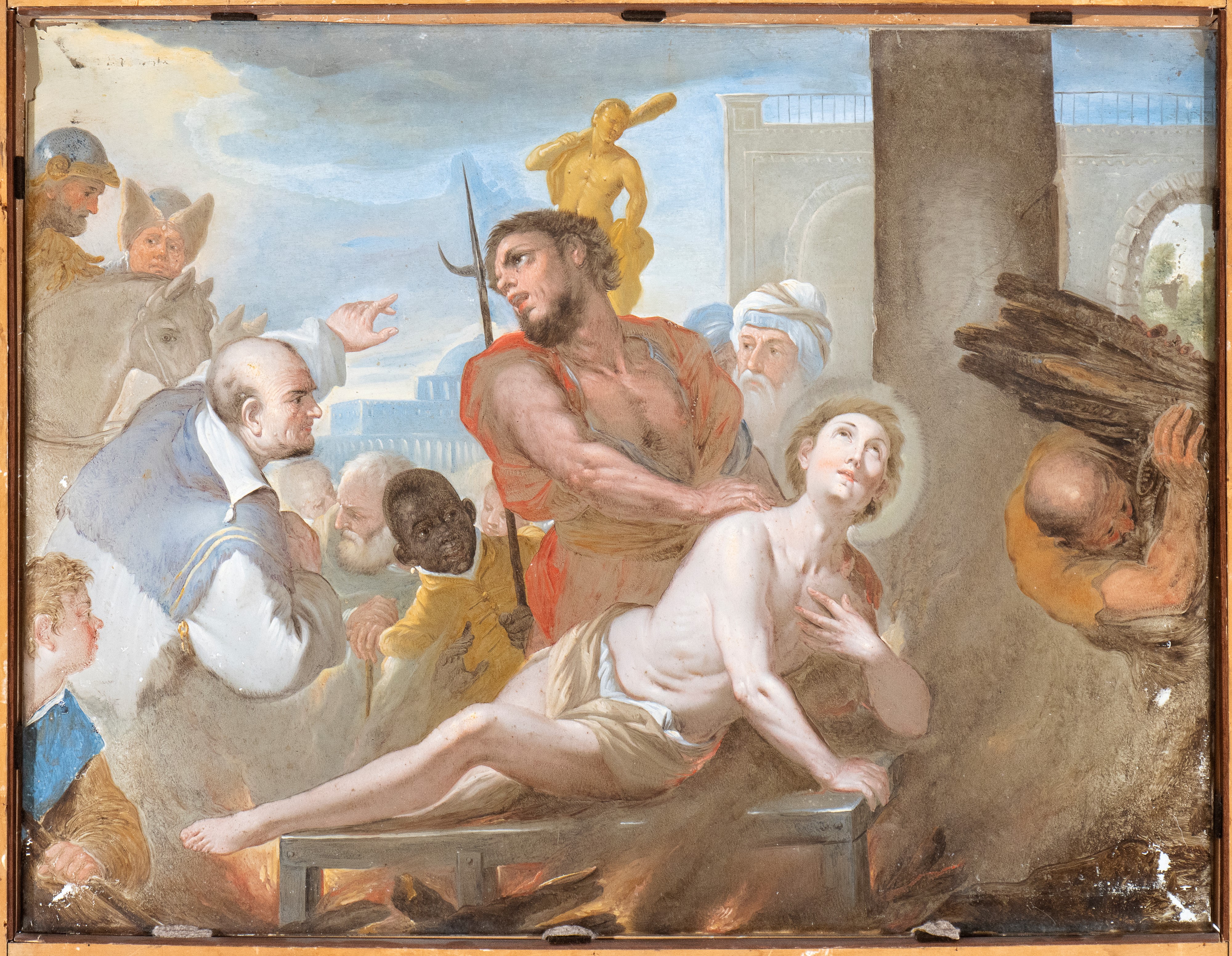 Luca Giordano - Il Martirio di San Lorenzo