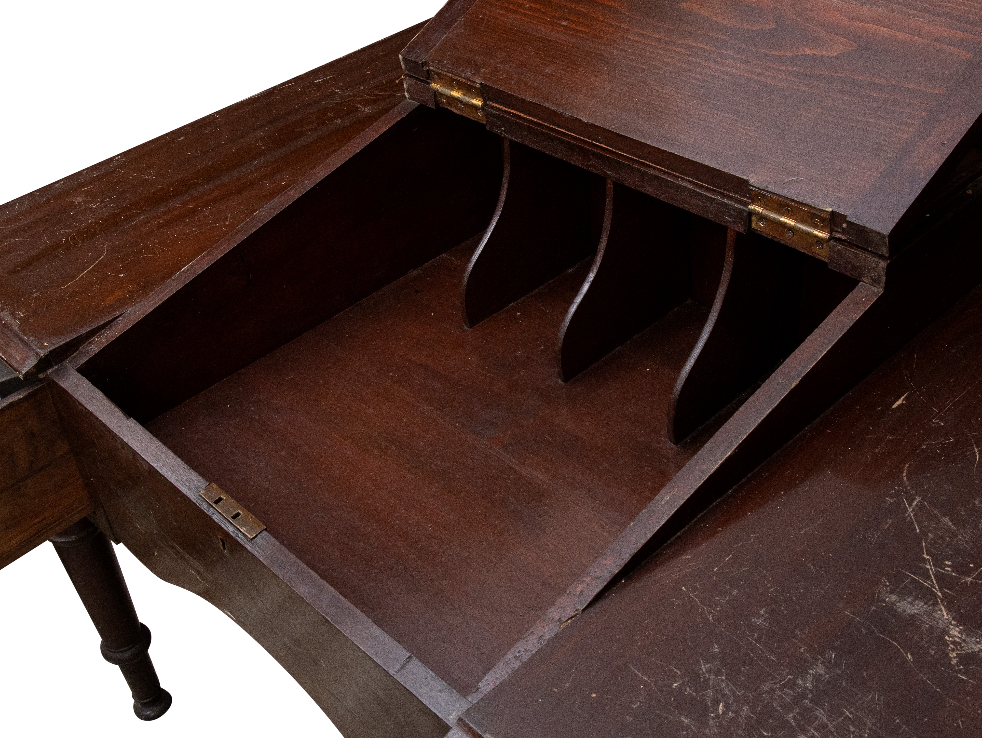 Tavolo scrittoio da cabina per ufficiali Davenport