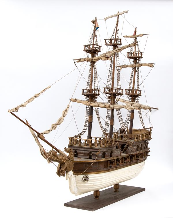 Model of a vessel