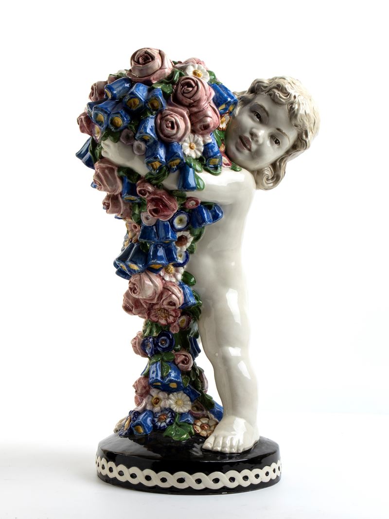Anonimo - Bambina con i Fiori