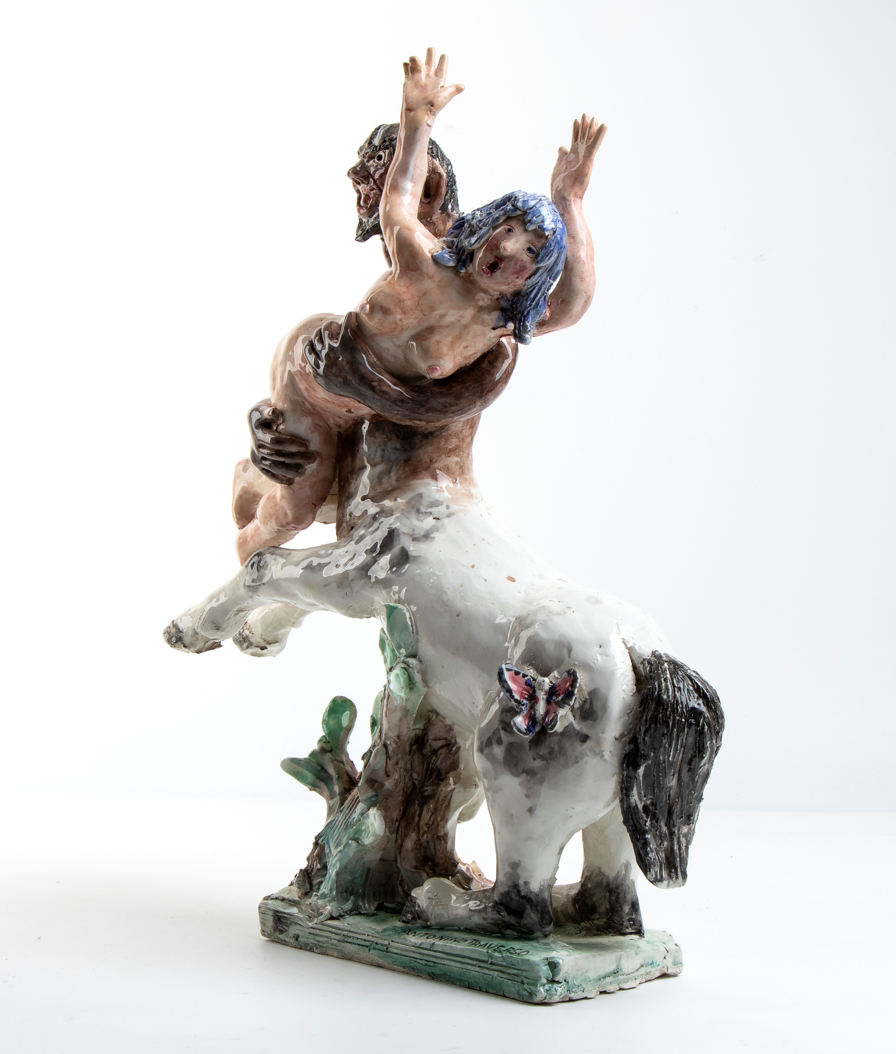 Centauro che rapisce una donna