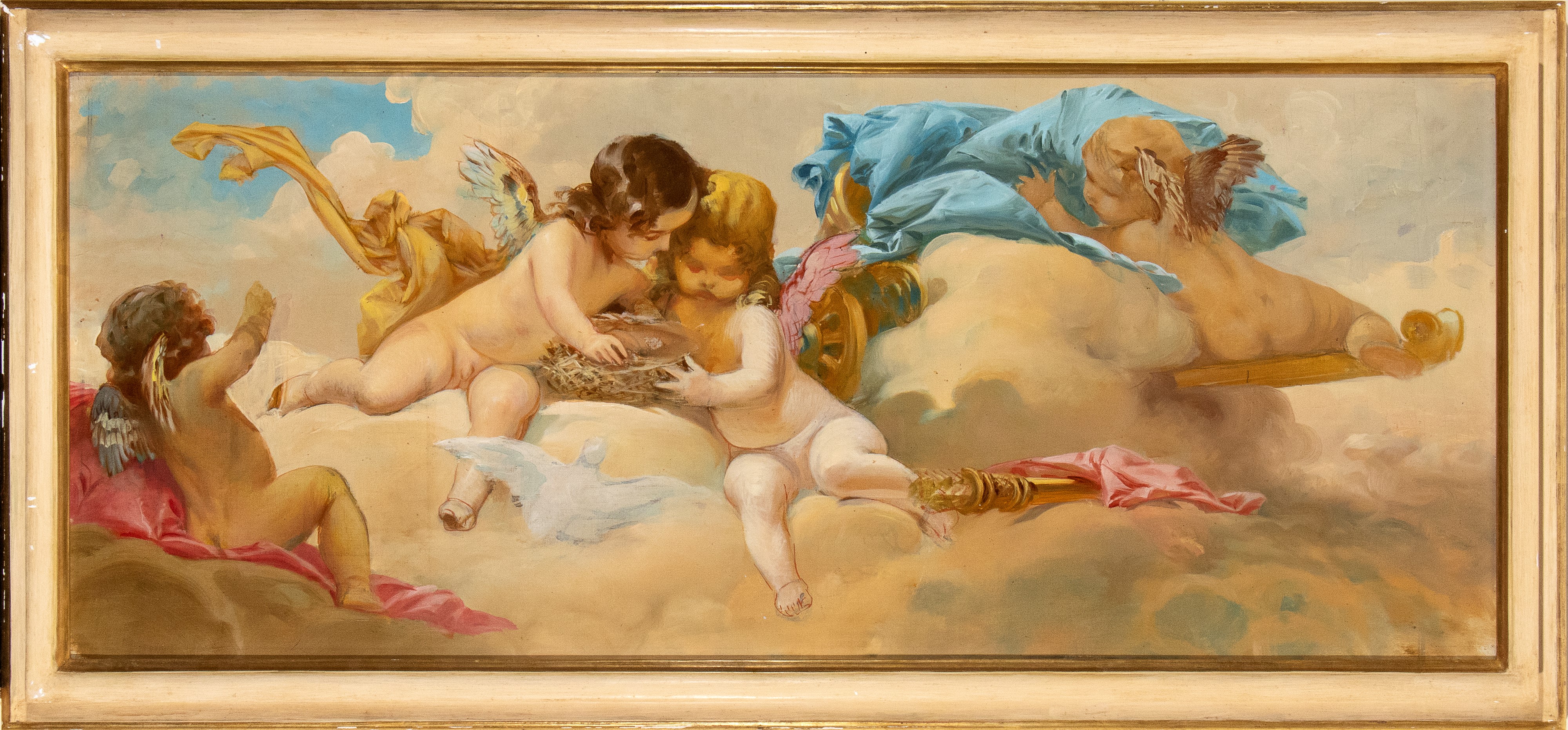 Artista Nord-europeo, Fine XVIII - XIX Secolo - Gioco di Putti