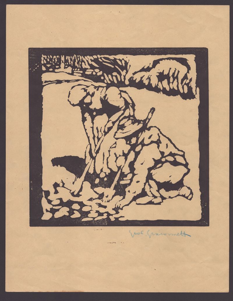 Giovanni Giacometti - Lavoro sul Campo