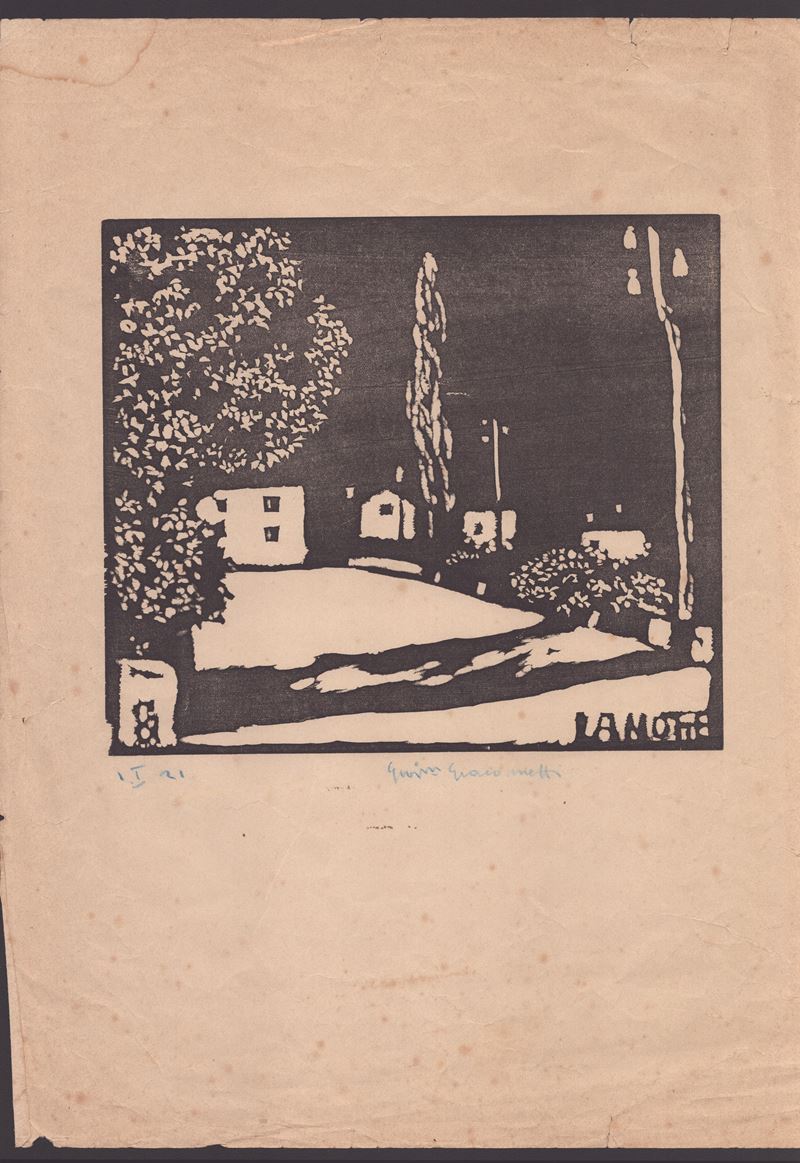 Giovanni Giacometti - La Notte