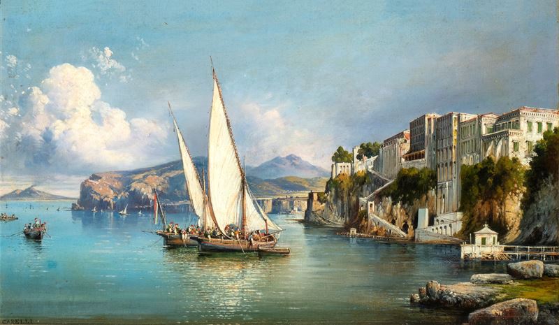 Consalvo Carelli - Veduta Sorrentina