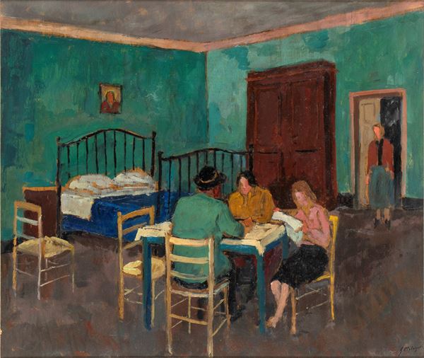 GIUSEPPE MALAGODI - Domestic scene