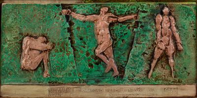 Bozzetto per il Monumento al Corpo di Liberazione Dell'esercito Italiano a Sant'angelo in Vado