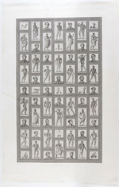 La Scuola degli Atleti (mosaico nella Palestra delle Terme di Caracalla)