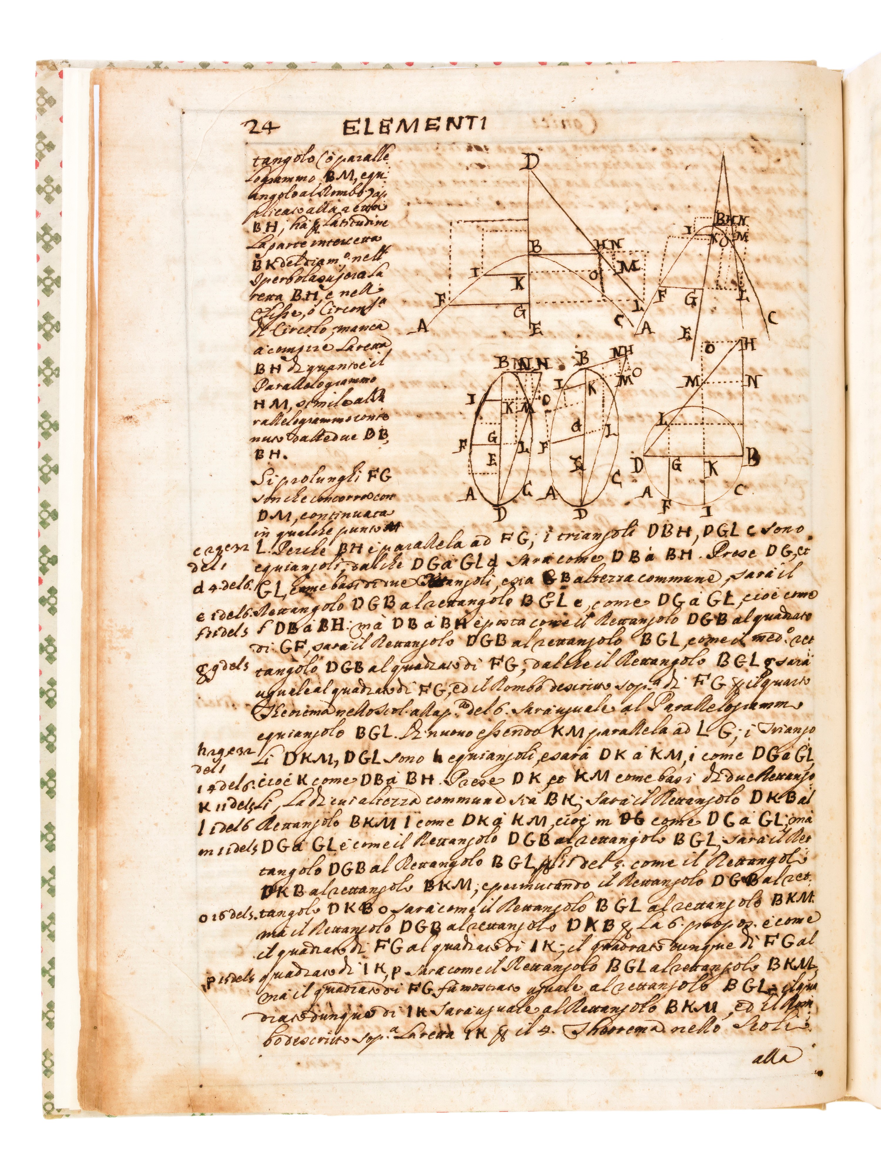 Mydorge, Claude & Giordano, Vitale : Elementi Conici Overo il Primo Libro De Catoptrici. Roma Tip...