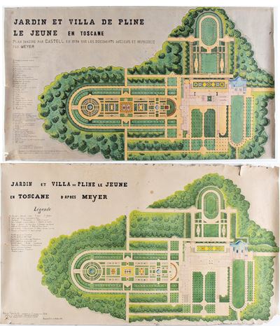 Jardin Et Villa De Pline le Jeune En Toscane D'apres Meyer