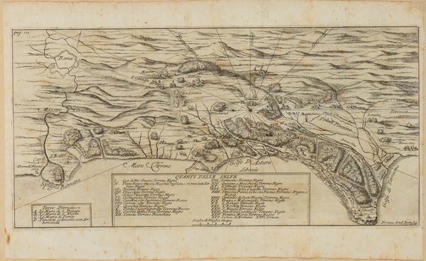 Quarti delle selve  - Asta Stampe antiche e moderne, disegni e carte geografiche - Bertolami Fine Art - Casa d'Aste