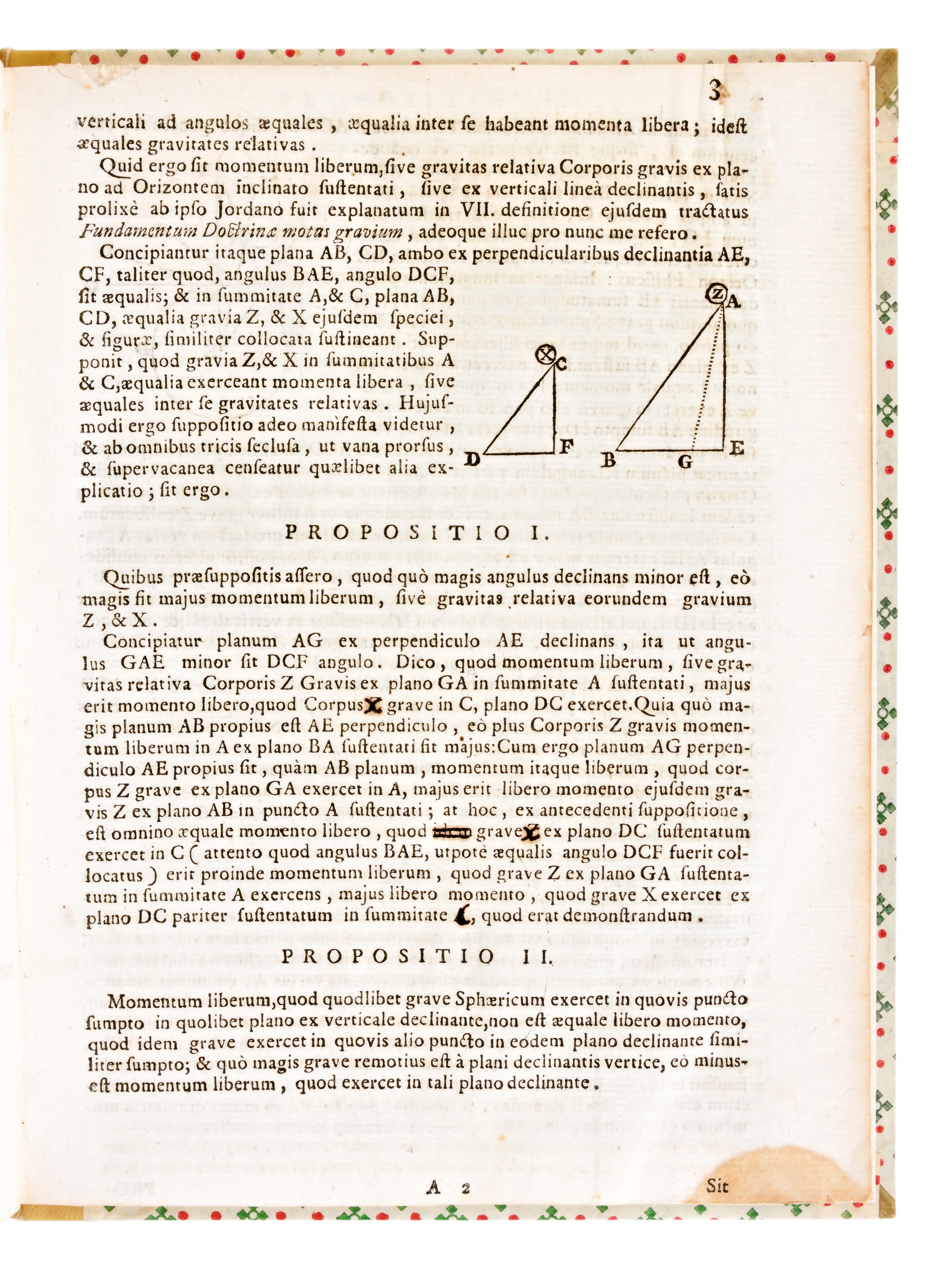 [fisica] Tambucci, Girolamo. Illusrissimo [!] Domino Josepho Davanzati Patritio Florentino… [roma...