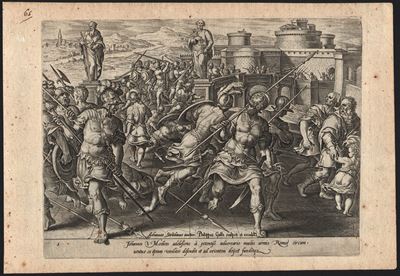 Johannes Medices Adolescens... (lo Scontro di Castel Sant'angelo)