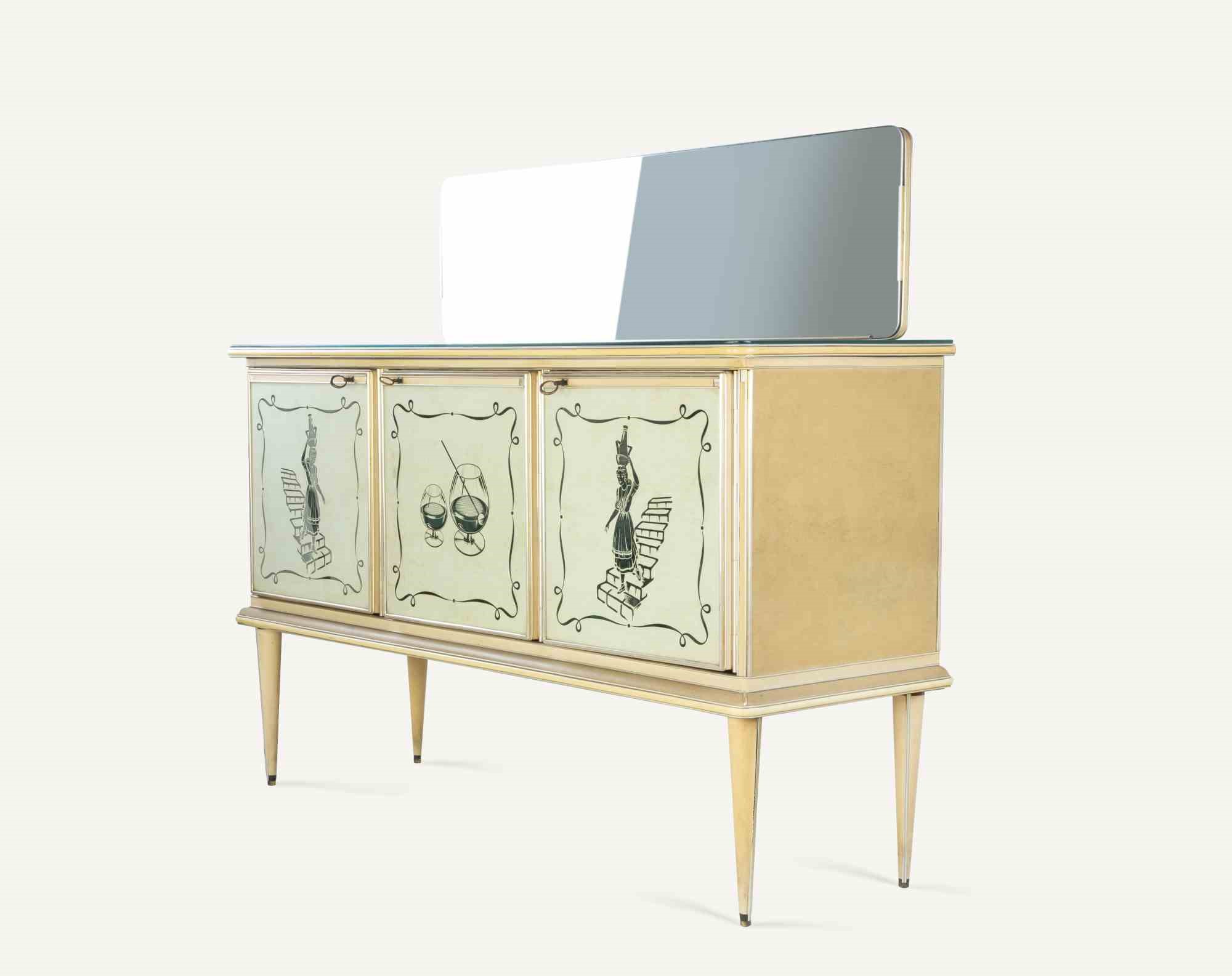 Buffet con Embedded Mirror