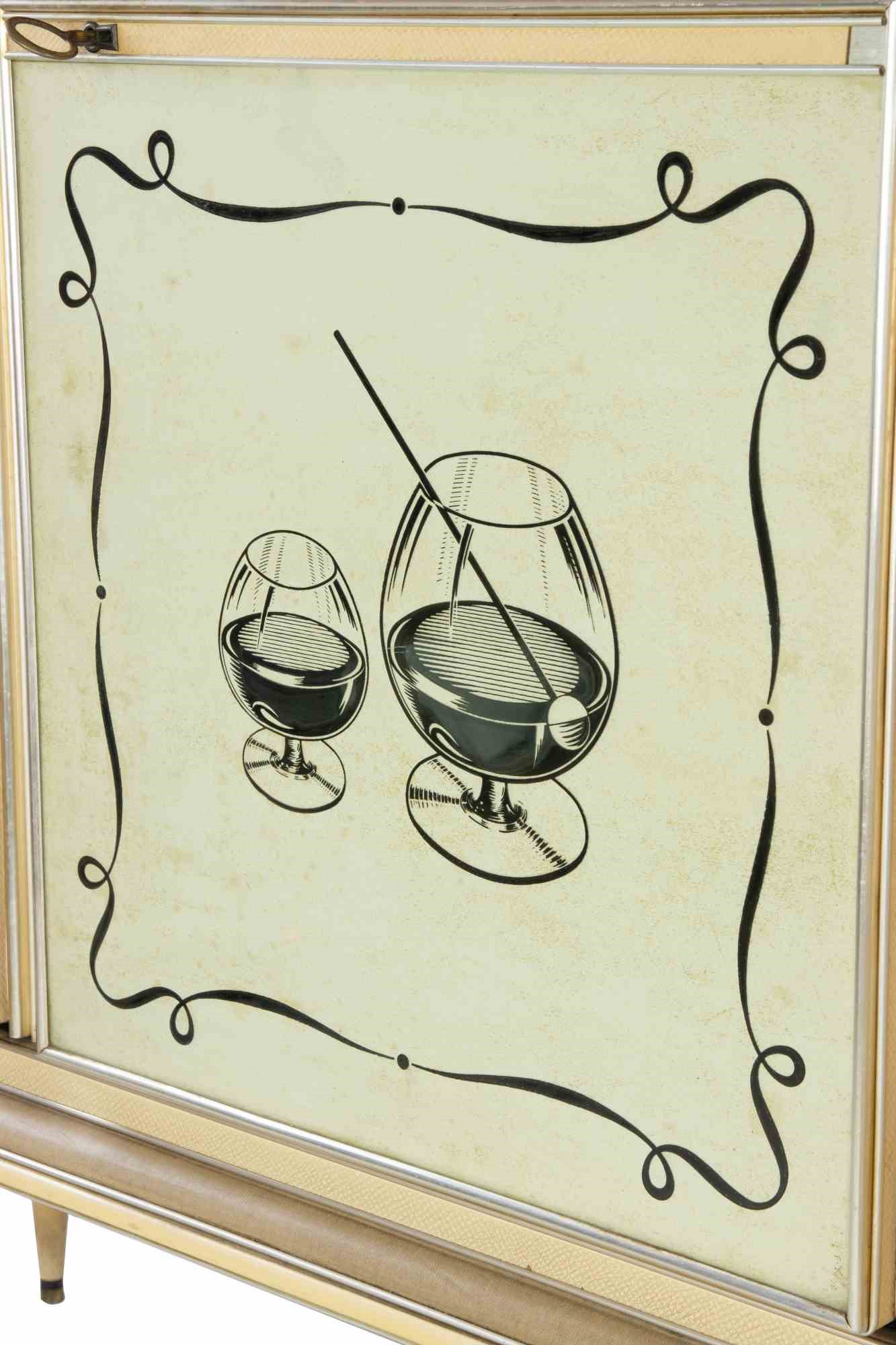 Buffet con Embedded Mirror