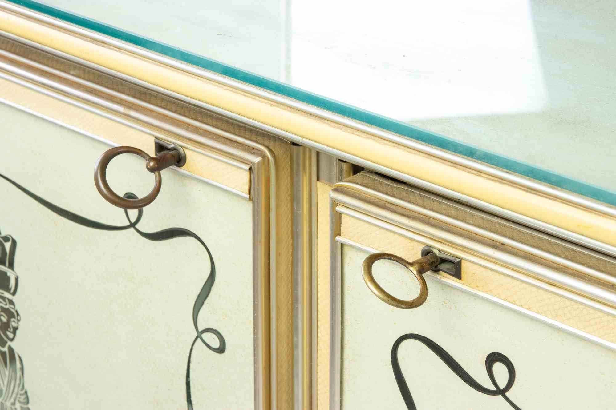 Buffet con Embedded Mirror