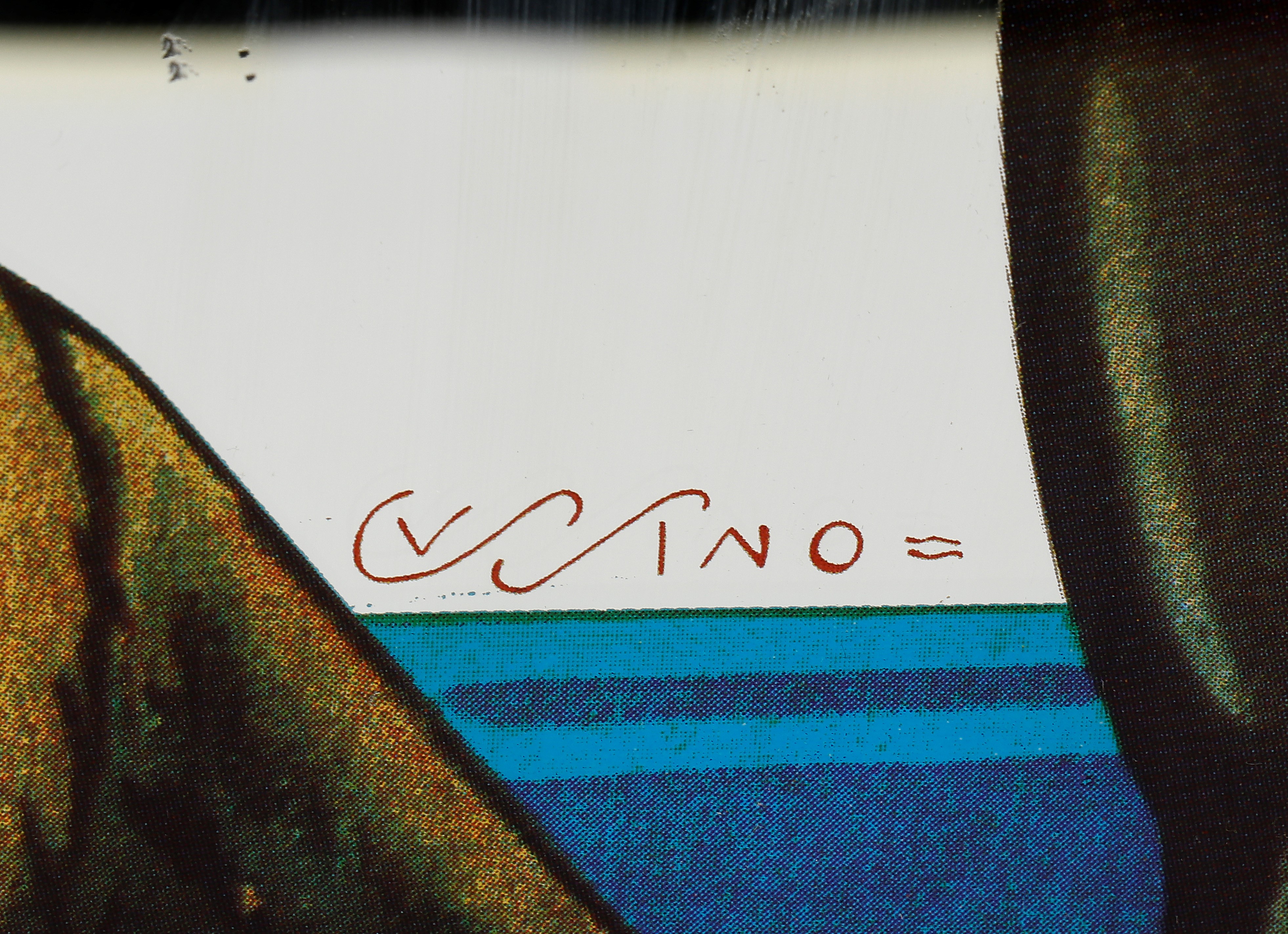 Caffè - SPECCHIO PUBBLICITARIO firmato Cussino