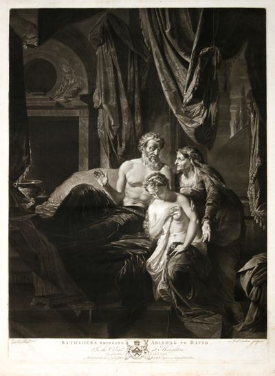 Bathsheba Bringing Abishag To David