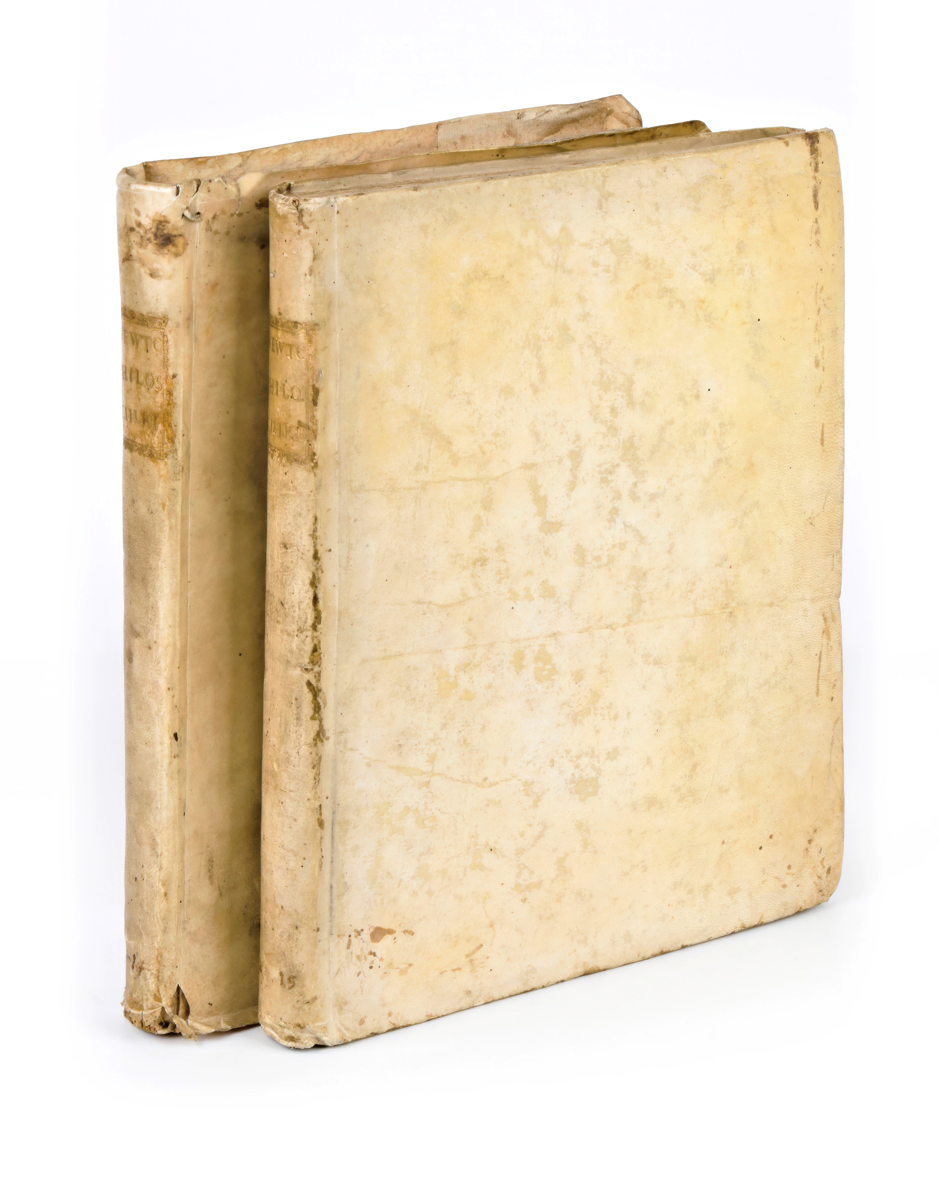 [Matematica] Newton, Isaac : Philosophiae Naturalis Principia Matematica Tomo 3 Pt. 1-2. Genevae ...