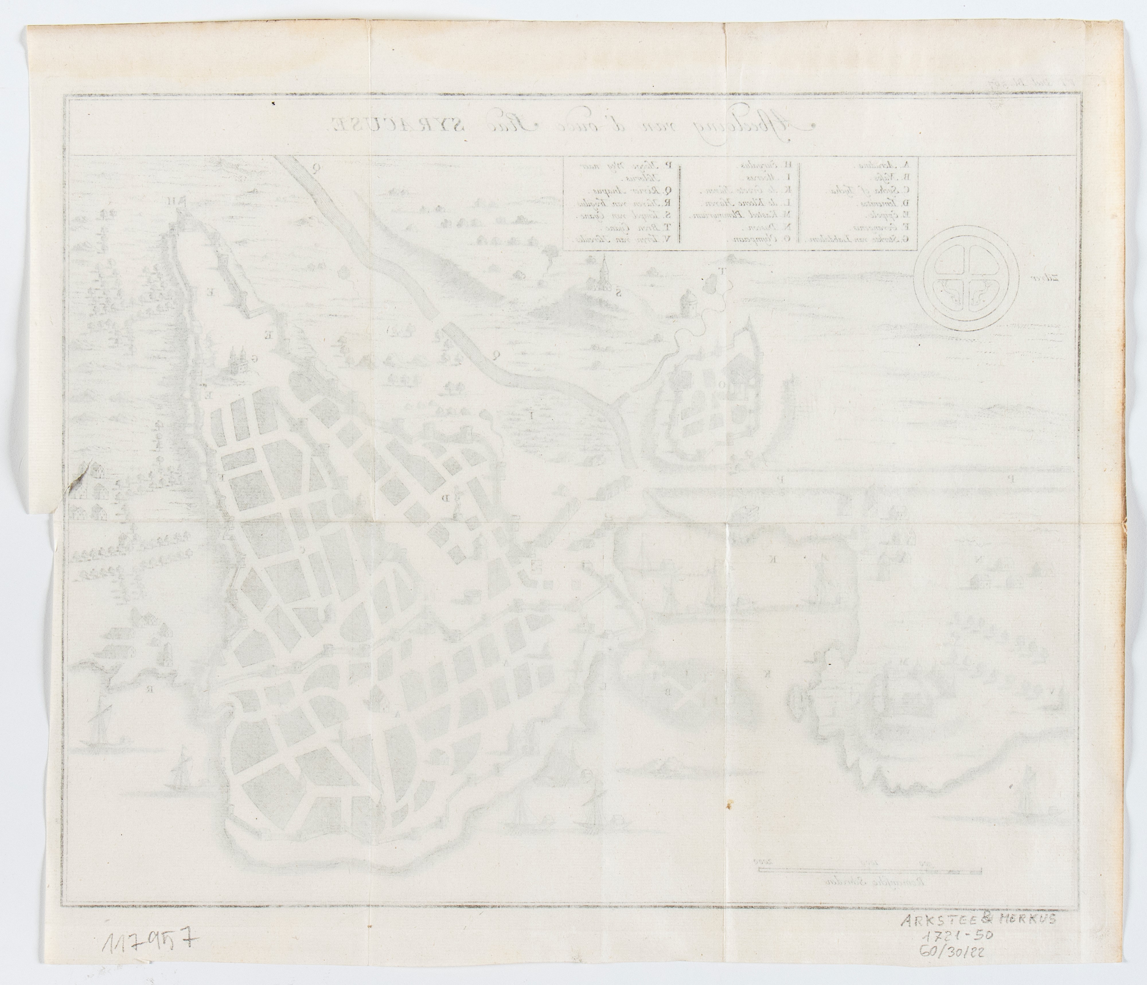 Afbeelding van d'oude Stad Syracuse