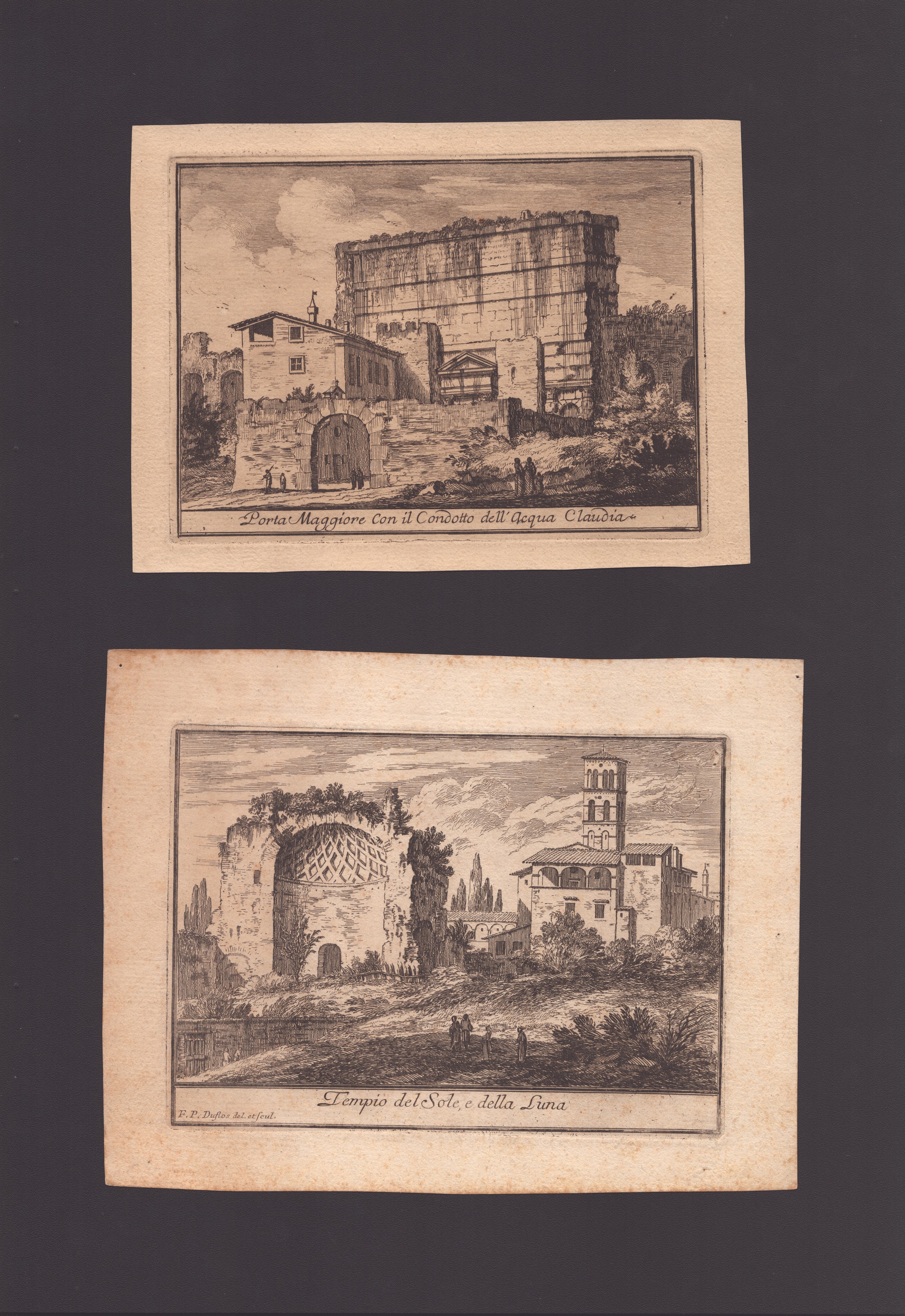 Philothée François Duflos, Jérôme Charles Bellicard - Tempio del Sole, e della Luna | Porta Maggi...
