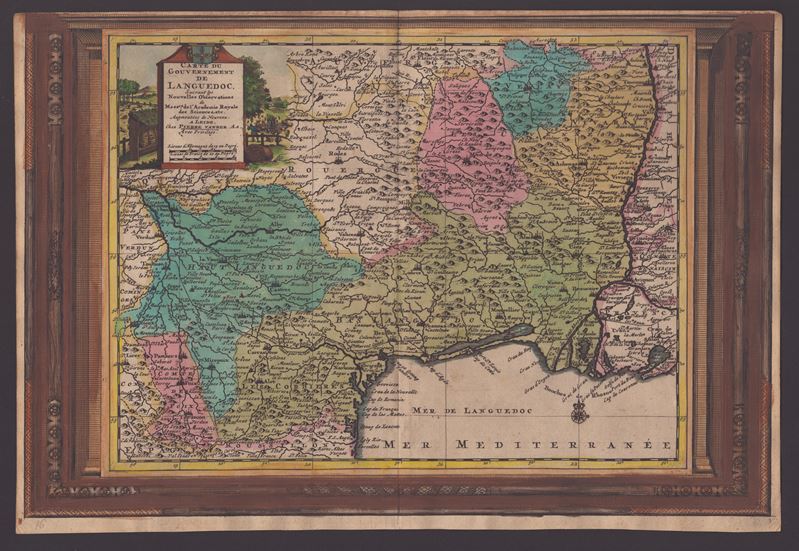 Carte du Gouvernement de Languedoc