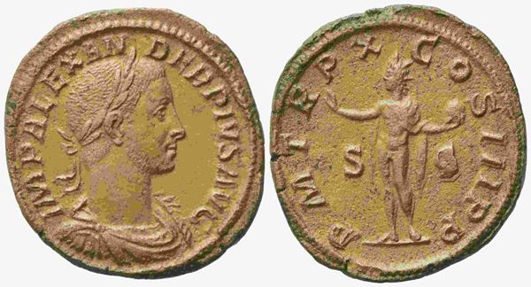 Severus Alexander (222-235), Sestertius, Rome, AD 231; AE (g 20,21; mm 31; h 12...