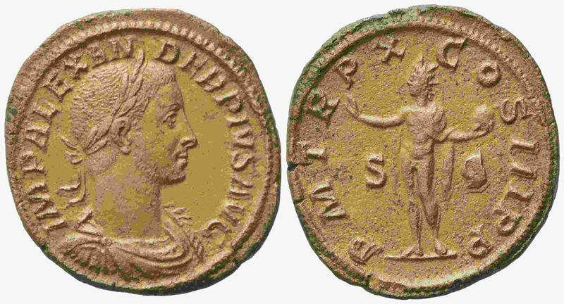 Severus Alexander (222-235), Sestertius, Rome, Ad 231; Ae (g 20,21; MM 31; H 12...