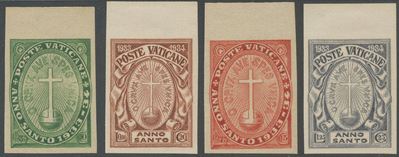Vaticano - Serie Anno Santo Non Dentellata