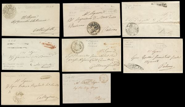 Sicily - Risorgimento  - Auction Stamps and Postal History - Bertolami Fine Art - Casa d'Aste