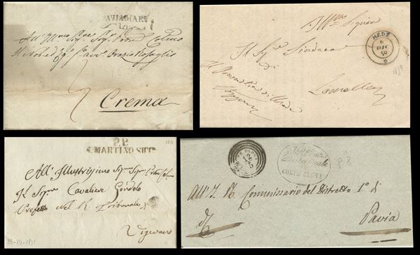 Pre-philatelic - Lomellina area