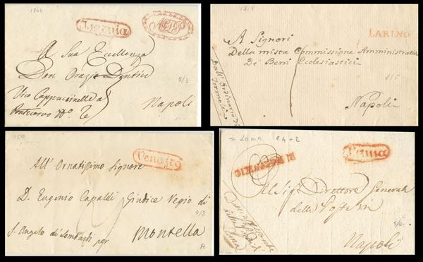 Pre-philatelic Abruzzo and Molise  - Auction Stamps and Postal History - Bertolami Fine Art - Casa d'Aste