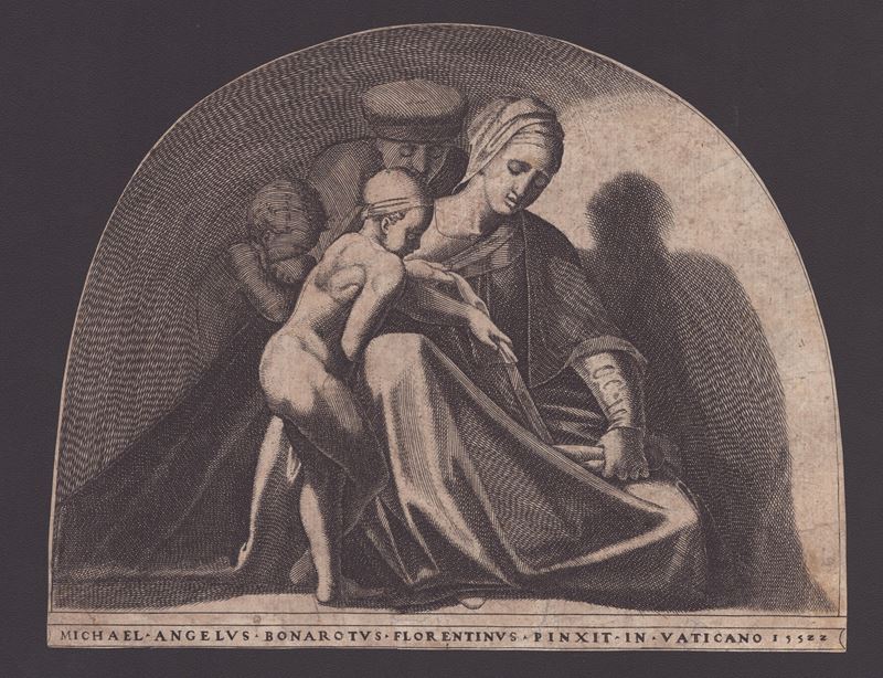 Genealogia di Cristo (giovane Salmone con la Sua Famiglia)