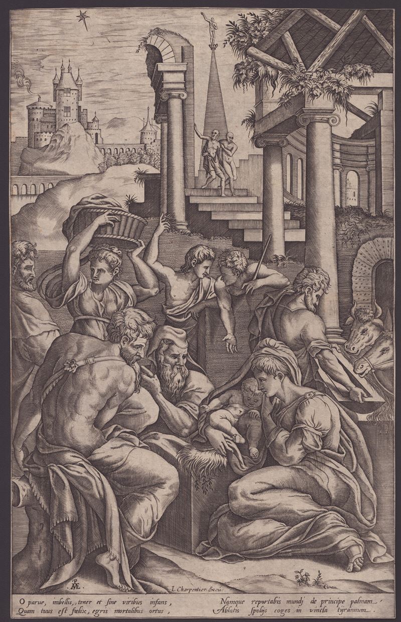 Pieter Van Der Heyden - L'adorazione dei Pastori