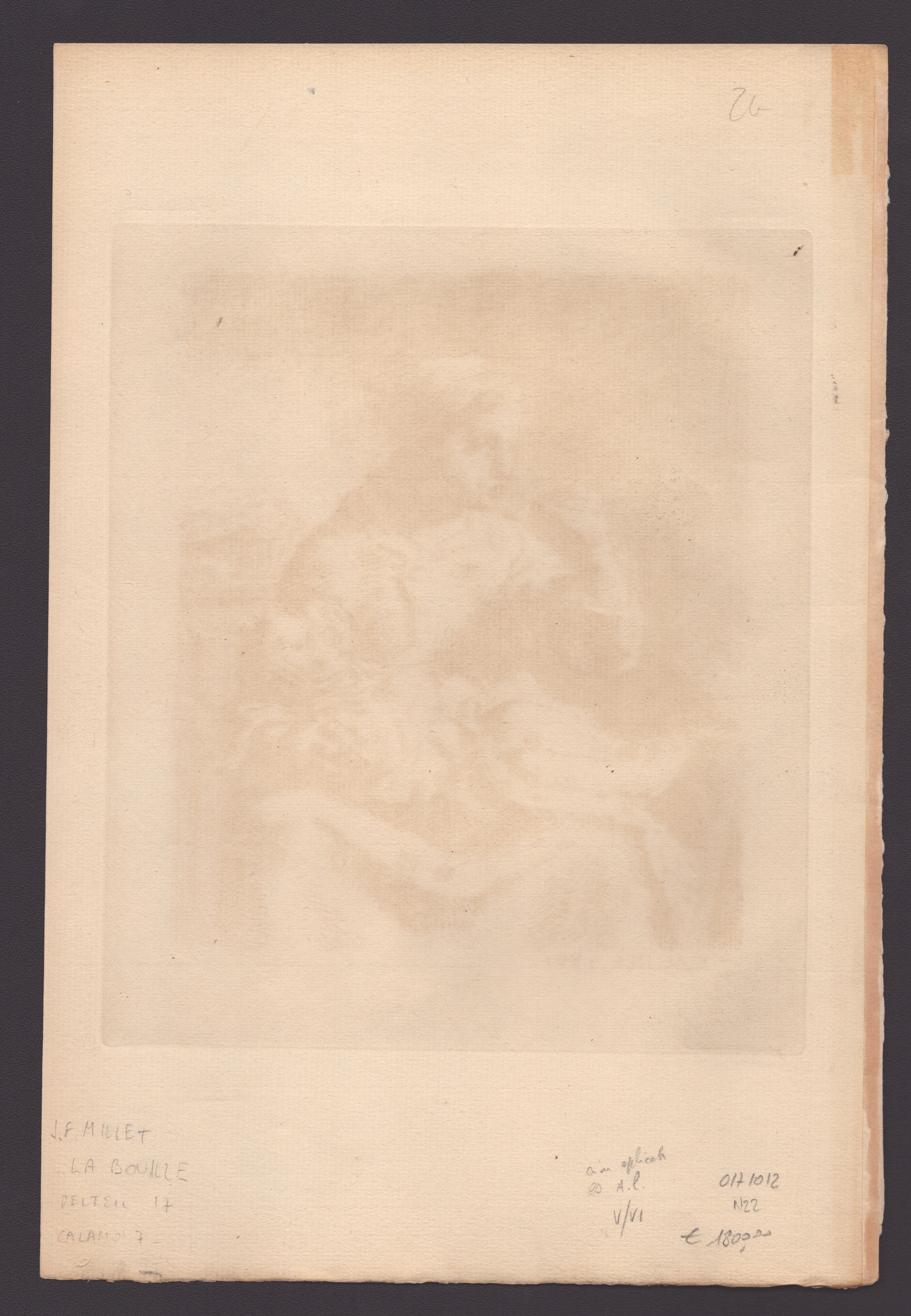 Jean François Millet - La Bouillie