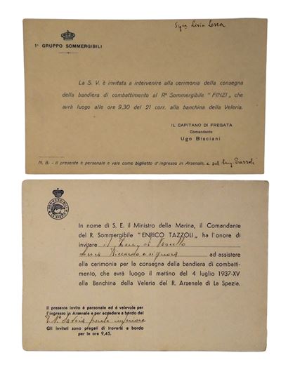 Invito i Gruppo Sommergibili