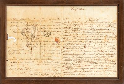 Lettera in Cornice