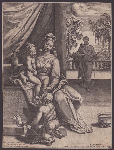Sacra Famiglia con San Giovannino
