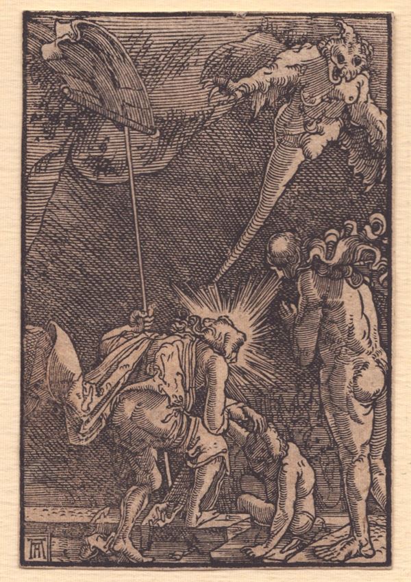 Albrecht Altdorfer : Christ descends into Limbo  - Auction Old and Modern Prints, Drawings and Maps - Bertolami Fine Art - Casa d'Aste