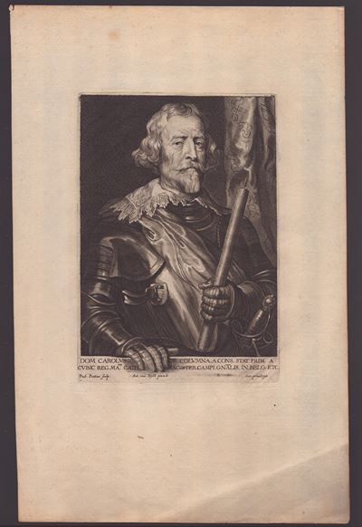 Dom Carolvs. De. Colvmna (ritratto di Carlos Coloma, Marqués De la Espinar)
