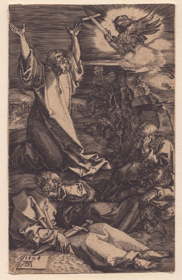 Albrecht D&#252;rer - Jesus on the Mount of Olives