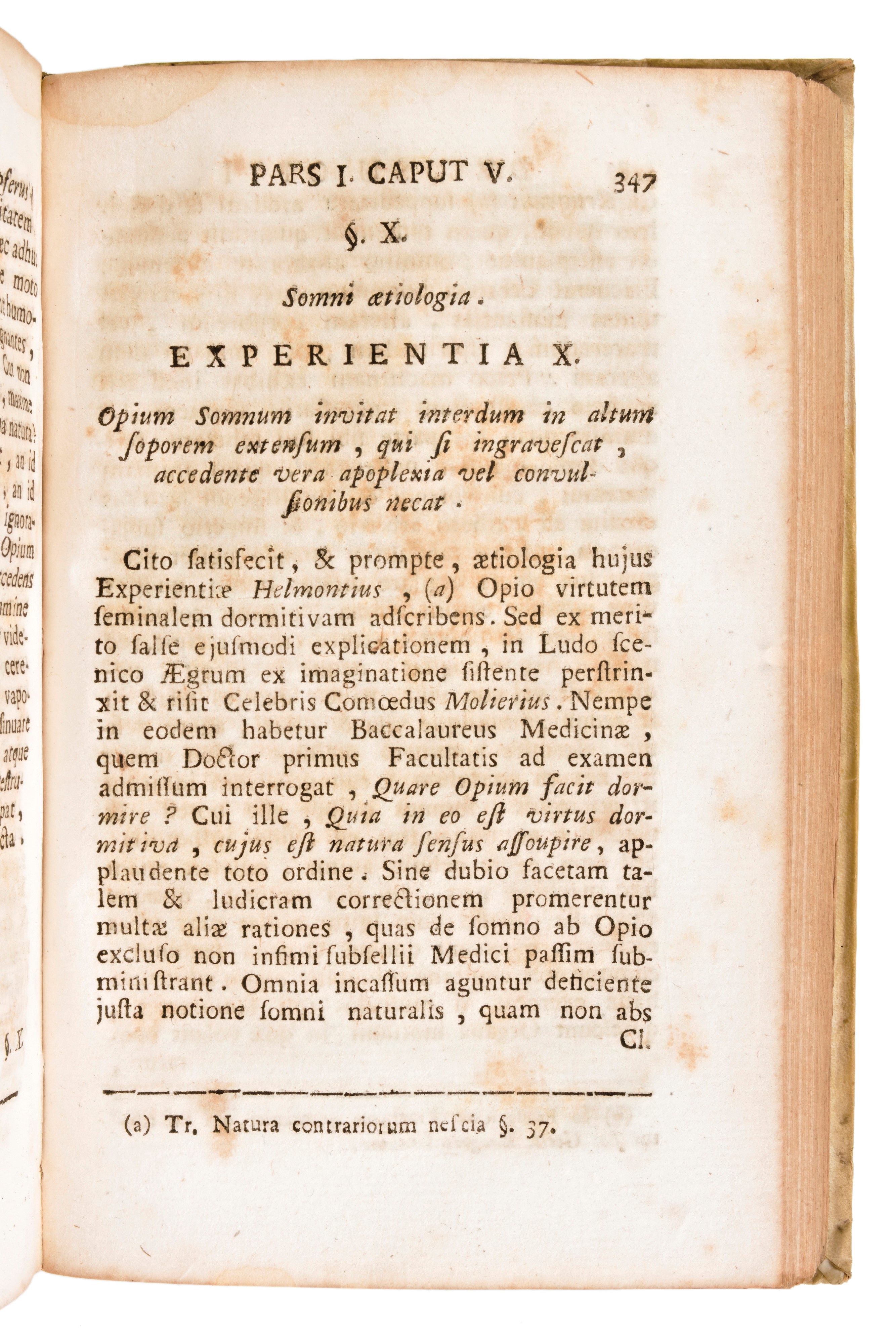 [medicina/farmacognosia] Tralles, Balthasar Ludwig: Usus Opii Salubris Et Noxius in Morborum Mede...