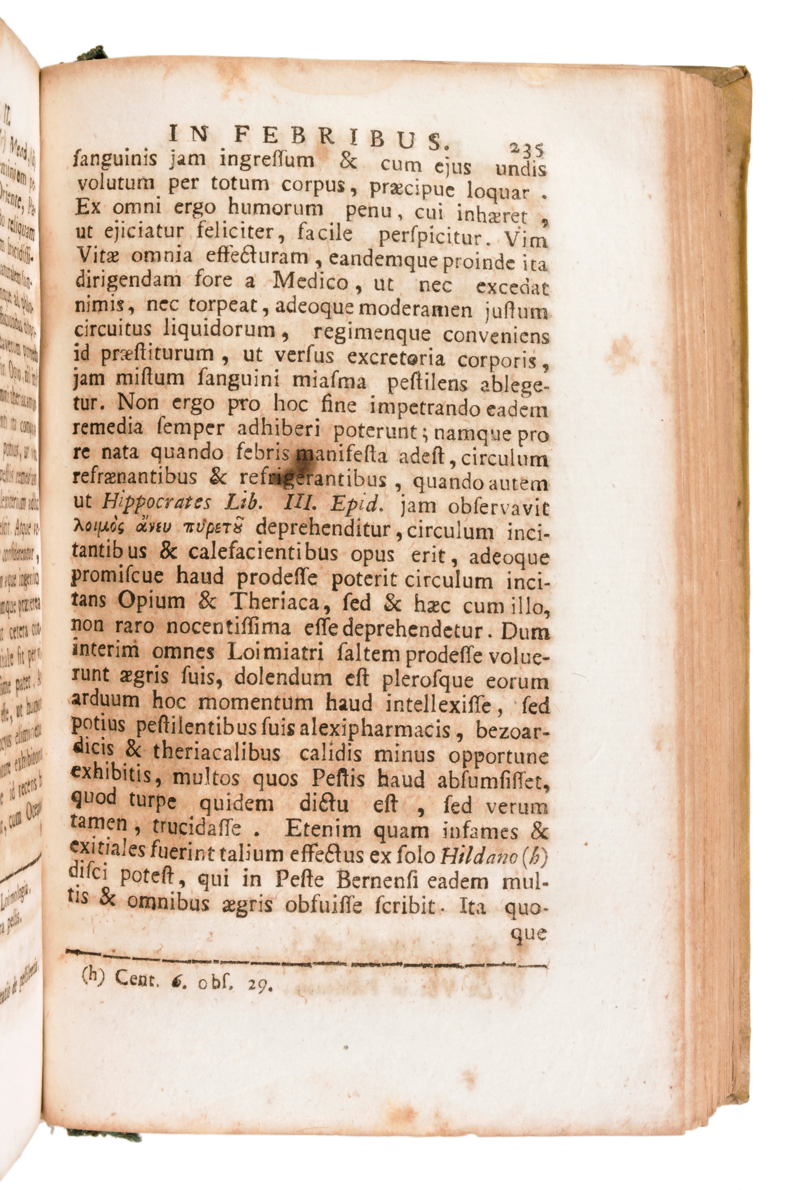 [medicina/farmacognosia] Tralles, Balthasar Ludwig: Usus Opii Salubris Et Noxius in Morborum Mede...