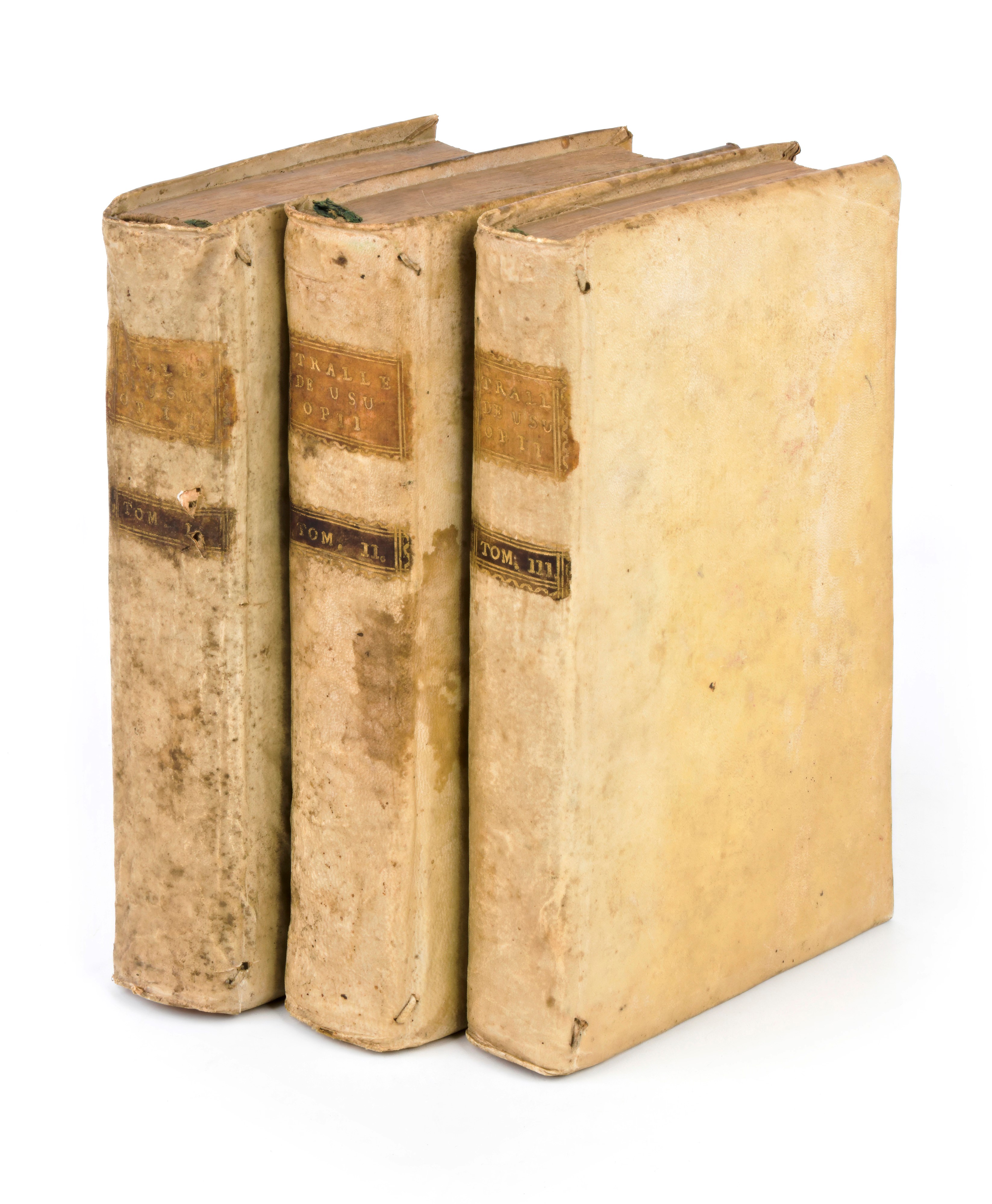 [Medicina/Farmacognosia] Tralles, Balthasar Ludwig: Usus opii salubris et noxius in morborum mede...