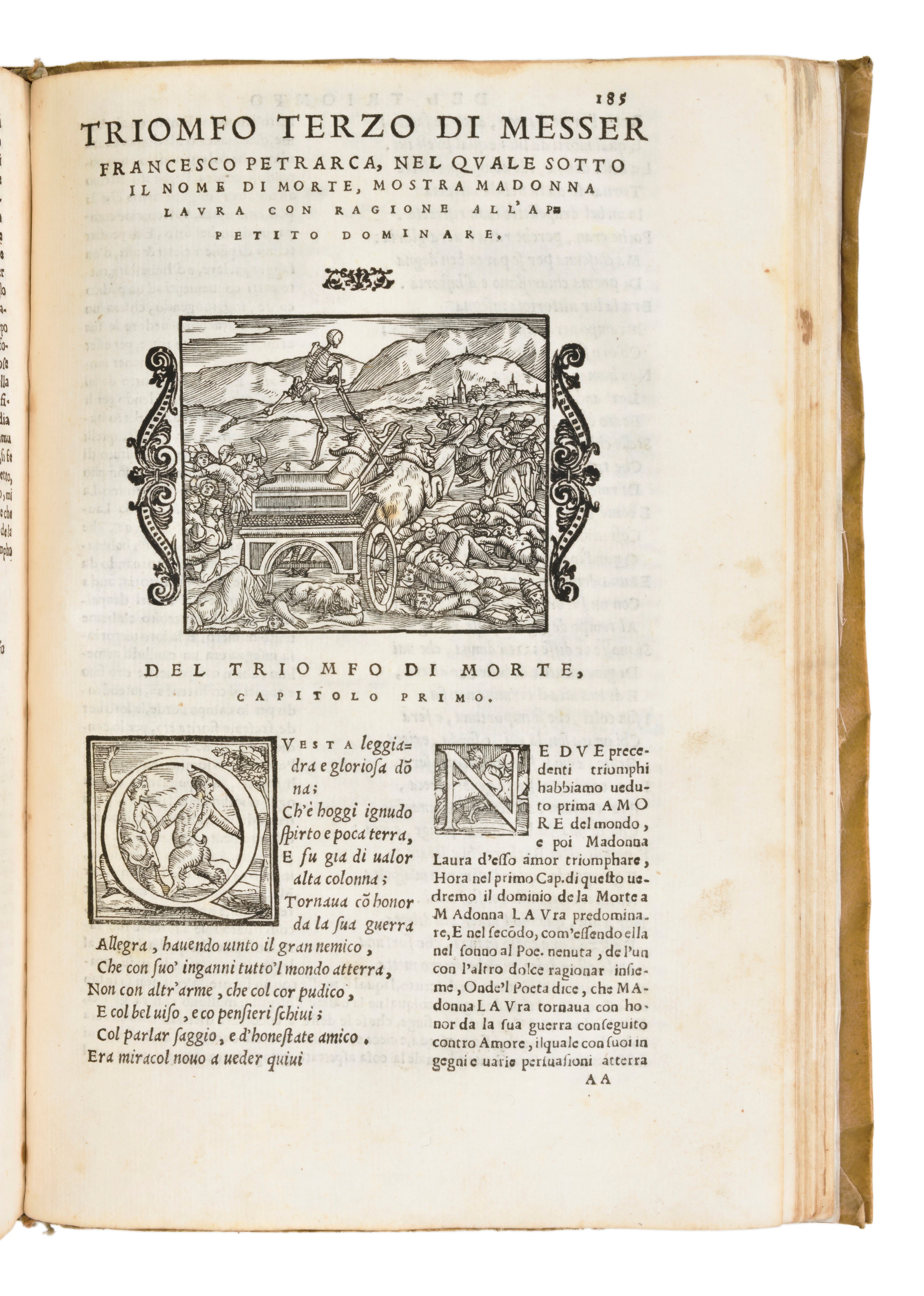 Il Petrarcha con L'espositione D'alessandro Vellutello... in Vinegia : Appresso Gabriel Giolito D...